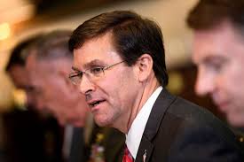 Defense Sec Mark Esper Recuses Himself From Pentagon Cloud Award