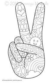 It is a symbol that gained popularity after the world war 2. Peace Man Cool Coloring Pages Easy Coloring Pages Coloring Pages