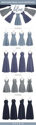 Blue Mismatched Bridesmaid Dresses Mismatched Bridesmaid Dresses Blue Dusty Blue Bridesmaid Dresses Bridesmaid Dresses Color Inspiration