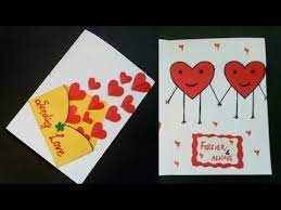 Collection by margaret bickerton • last updated 6 weeks ago. Diy Birthday Greeting Card Pop Up Greeting Card How To Make Quick Easy Greeting Car Valentines Cards Card Ideas Handmade Valentine S Day Greeting Cards