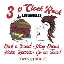 3 O'Clock Rock Deli Shirt | 3 O'Clock Rock Records