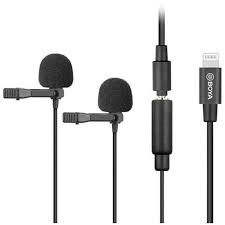 2020 popular 1 trends in consumer electronics, sports & entertainment, cellphones & telecommunications with lavalier microfon and 1. Boya By M2d Lavalier Mikrofon Dual Clip On For Ios