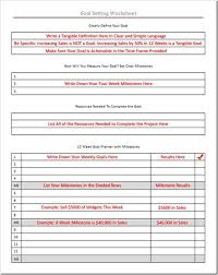 Goal Setting Worksheet Personal Success Today Goal Planning Worksheet Goals Worksheet Goal Setting Worksheet