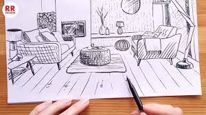 Use these room sketches for inspiration for your next project. How To Draw A Cozy Living Room 12 5 M2 Sketch Design Ideas Youtube