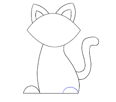Kawaii kitten drawing, cartoon cat, cute cat drawing super easy, cat drawing for beginners. How To Draw A Simple Cat Easy Drawing Guides