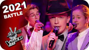 Après 14 semaines de compétition, les 4 derniers talents encore en compétition vont s'affronter lors d'un grand show. Louis Prima Just A Gigolo Sebastian Tom Johannes The Voice Kids 2021 Battles Youtube