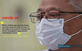 Ismail sabri said moh should draw up. Bernama Face Mask Scams Police To Take Stern Action Ismail Sabri