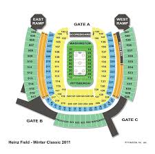 Heinz Field Pittsburgh Pa Seating Chart View