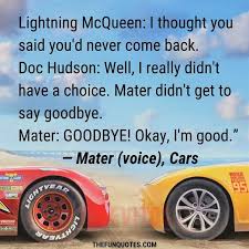 He died prior to the events of cars 2. 20 Best Cars Movie Quotes Thefunquotes