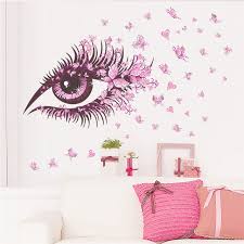 Butterfly wall art, gold leaf, vintage style mat, original artwork, unique girls room decor, gift for a girl, art deco, watercolor painting. Flower Fairy Eyelash Butterfly Wall Stickers For Girls Room Decor Diy Home Decals Wall Art Removable Kids Gift Butterfly Wall Stickers Wall Stickerstickers For Aliexpress
