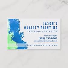 Your painter business card can be a simple tool to communicate your contact details or you can expand it slightly to list a range of services you provide making it a mini promotional brochure. 240 Painter Business Cards Ideas In 2021 Painter Business Card Business Cards Cards