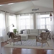 Sunroom With Kivik Couch Byholma Chairs Ritva Curtains Racka Curtain Rods Befogad Finials Baro Wohnung Wohnzimmer Wohnzimmer Inspiration Schlafzimmermobel