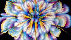 I especially enjoyed the ones that looked like the flowers view of the world. 377 Amazing Acrylic Pour Flower Painting Only 3 Colours Must See Paint Withme Youtube