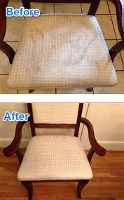 Take a microfiber cloth and wet it in the liquid 15 Office Cleaning Ideas Every Clean Freak Needs To Know Cleaning Fabric Chairs Cleaning Fabric Cleaning Upholstery