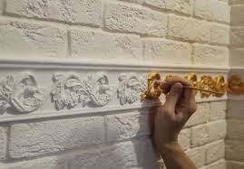Mit Led Gips Und Styropor Stuckleisten Dekorieren Modern Trifft Auf Klassisch Decke Bordure Wand Styroporrosette Stuckleisten Styropor Tapeten Borduren