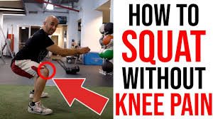 Knee Pain When Squatting This Will Fix It Youtube