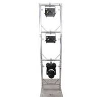 ProX XT-GRU-PKGX3 Truss Modular 3X Rapid U Grid Trio Package for Lighting -  Moving Heads W-Rolling Aluminum Baseplate