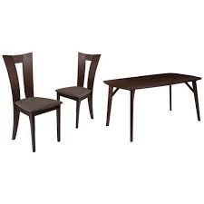 Flash Furniture Barnes 5 Piece Espresso Wood Dining Table Set With Slotted Back Wood Dining Chairs Padded Dining Chairs Wood Dining Chairs Wood Dining Table