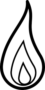 Fire Flames Clipart Black And White Clipart Panda Free Clipart Candle Flames Clip Art Flame Picture