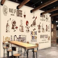 Image Result For Wall Paintings Of Coffee Cups Coffee Wall Decor Cafe Decor Coffee Wallpaper