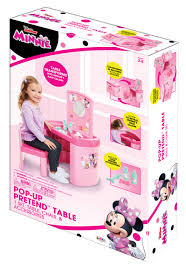 The minnie mouse kid's 3 piece table and chair set by delta children requires assembly. Minnie Mouse Minnie Happy Helpers Pretend N Play Activity Table Set With One Chair Pink Amazon Ae Home