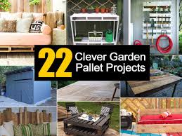 In this guide, we will look at 40+ different outdoor pallet furniture ideas that can help extend your living space into the backyard. 22 Clever Garden Pallet Projects