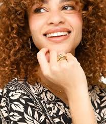 Bague en acier inoxydable Sarah