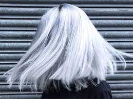 White hair is the highest level of blonde and as such, requires major upkeep to stay immaculate. The Silvery Blue Hair Trend Is The Chillest Thing To Happen This Winter More