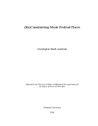 pdf re constructing music festival places phd thesis