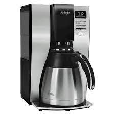 Whether you're prioritizing great coffee. Mr Coffee 10 Cup Programmable Thermal Coffee Maker Bvmc Pstx91 Target