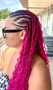 Boho goddess braids with custom braided designs and beads • Stylist:  Caitlin • • • #hair #newhaircut💇‍♀️ #newhair #womanowned #njsmallbusiness  #hairsalon