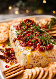 Christmas Appetiser Italian Cheese Log Recipe Festive Appetizers Christmas Appetizers Recipes