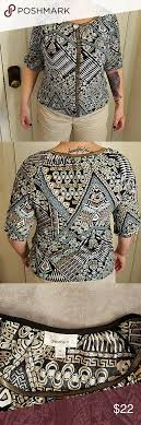 Dressbarn Xl Dress Shirt Sweater Lot Of 2 Blk Sweater Cowl Neck 62 Polyester 33 Rayon 5 Spandex Patterned Blouse Sweater Dress Shirt Xl Dress Dressbarn