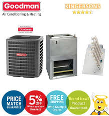 The average installed cost of a carrier ac unit and evaporator coil is $3,897, installed by a local hvac company. Buying Guide For 3 Ton Goodman Seer 14 Heat Pump Gsz160361 Awuf370816 W Electric Central Split System