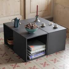 Krawl Lot De 4 Cubes De Rangement Table Basse Cube Rangement Decoration Maison