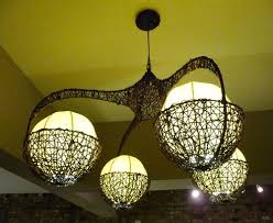 I Like Light Fixtures With Lots Of Personality Artsy Decor Cool Lighting Decor
