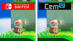Gracias a las funciones de nintendo switch, el juego permitirá rotar la cámara y tocar la pantalla para obtener una mejor vista de los tesoros ocultos. Captain Toad Switch Vs Cemu 4k Graphics Comparison Comparativa Youtube