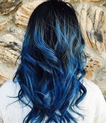 Perfect for those with brown hair. 3 Best Types Of Blue Ombre Hair Hairstyles For Women