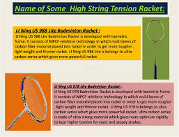 Comprehensive Guide On Badminton Racket Selection Updated