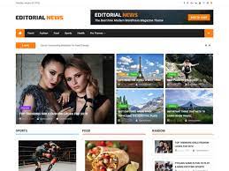 One of the best and the faste. Editorial News Wordpress Theme Wordpress Org