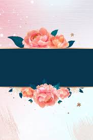 Maybe you would like to learn more about one of these? Blank Floral Framed Banner Template Vector 4k Iphone And Mobile Phone Wallpaper Premium Image By Floral Banners Flower Background Wallpaper Banner Template