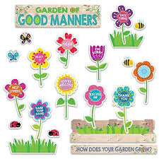 Garden Of Good Manners Mini Display Classroom Display Teaching