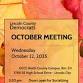 October Monthly Meeting event image