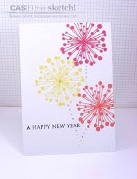 Happy New Year Well Nearly At Cas E This Sketch New Year Cards Handmade New Year Wishes Cards New Year Card
