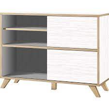 Aujourd'hui vendredi 16 juillet 2021, faites vous plaisir grâce à notre sélection meuble rangement sous bureau pas cher ! Armoire Basse Scandinave Pour Bureau Collection Aurora