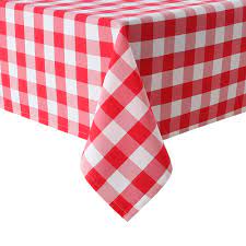 And is one of the most popular sizes of table linen. Hiasan Red And White Checkered Tablecloth Rectangle Stain Resistant Waterproof And Washable Plaid Table Cloth For Picnic Holiday Dinner And Kitchen 60 X 120 Inch Buy Online In Bahamas At Bahamas Desertcart Com