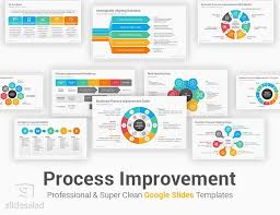 They also help businesses at all levels to. Process Improvement Google Slides Template Designs Slidesalad