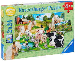 We did not find results for: 2 Puzzles Farm Animals Ravensburger 07830 24 Pieces Jigsaw Puzzles Farm Animals Jigsaw Puzzle