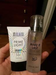 Milani Primer And Setting Spray Mini Review Skin Makeup Milani Primer Drugstore Makeup