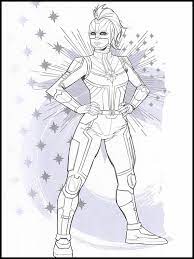 Maybe you would like to learn more about one of these? Printable Coloring Book Captain Marvel 7